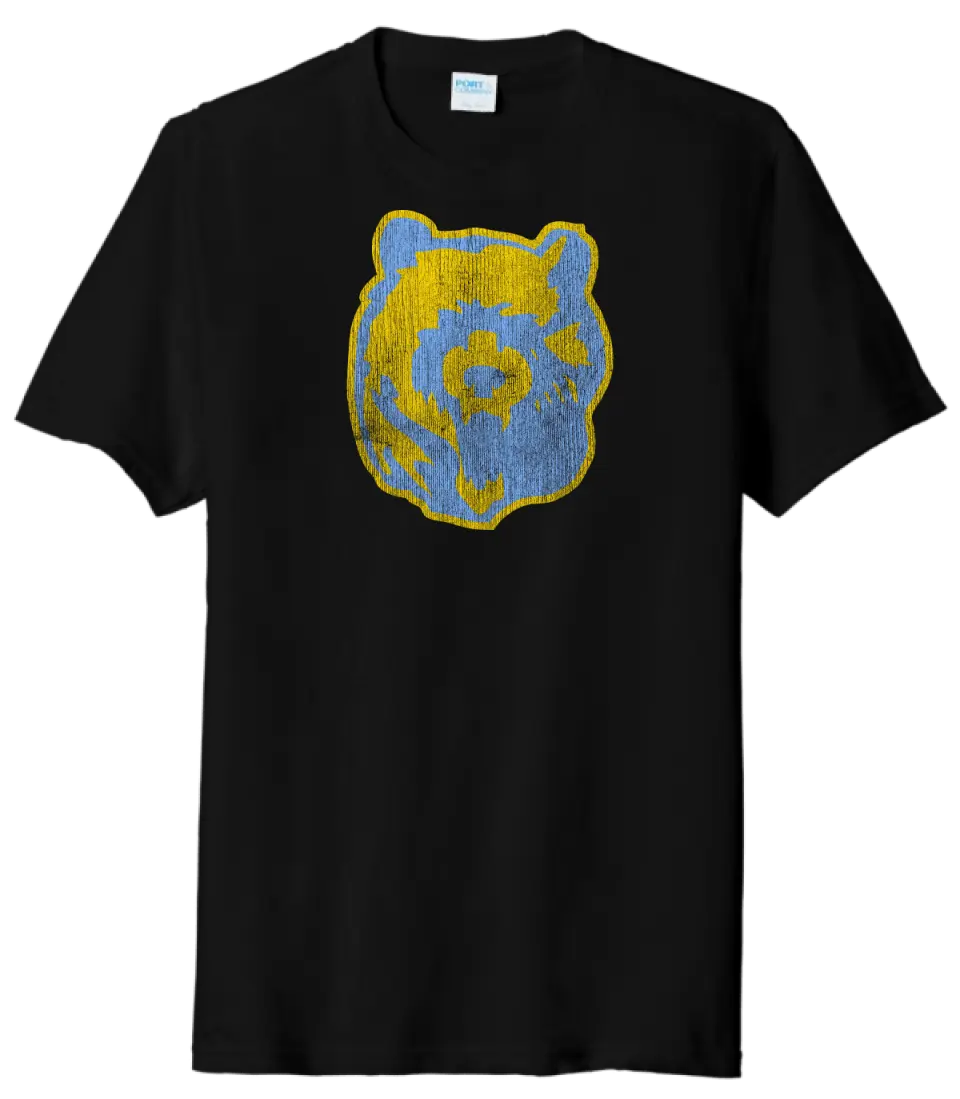 Oak Glen Distressed Bear Tri-Blend Tee