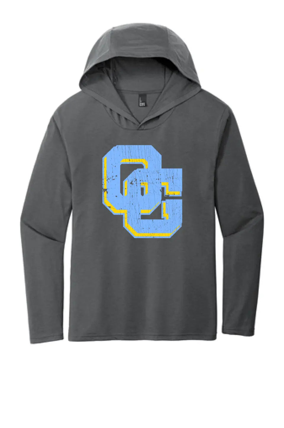 Oak Glen Distressed OG Logo Perfect Tri-Long Sleeve Hoodie