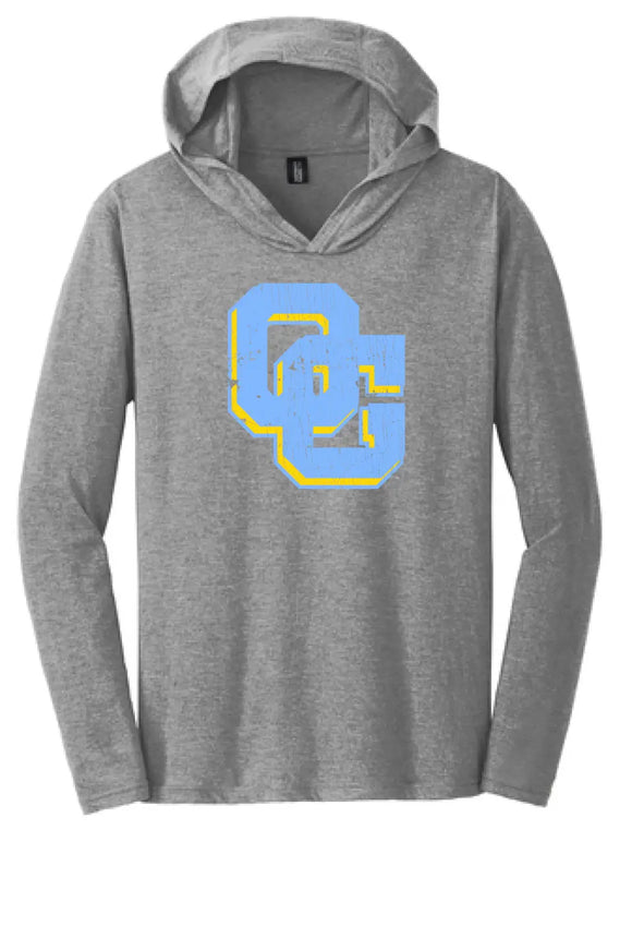 Oak Glen Distressed OG Logo Perfect Tri-Long Sleeve Hoodie