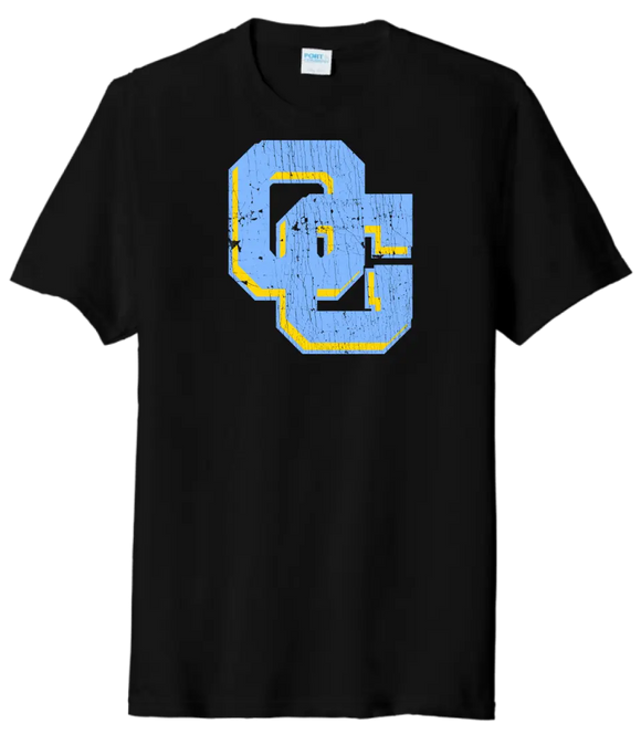 Oak Glen Distressed OG Logo Tri-Blend Tee