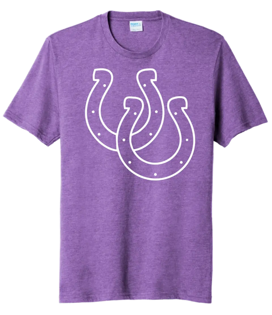Martins Ferry Horseshoes Tri-Blend Tee