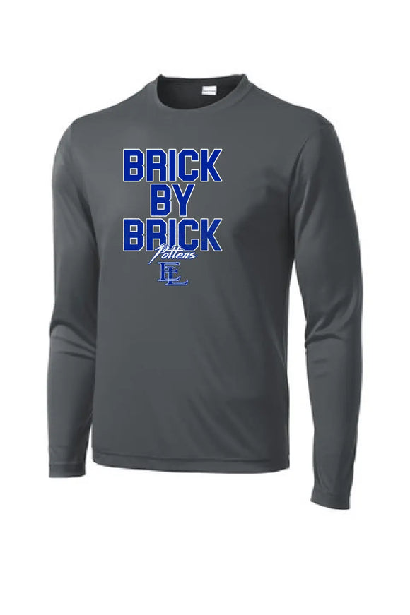 East Liverpool Potters Brick by Brick Long Sleeve PosiCharge Competitor Tee