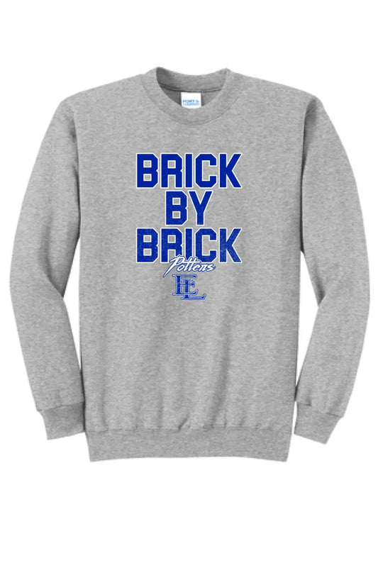 East Liverpool Potters Brick by Brick Core Fleece Crewneck Sweatshirt