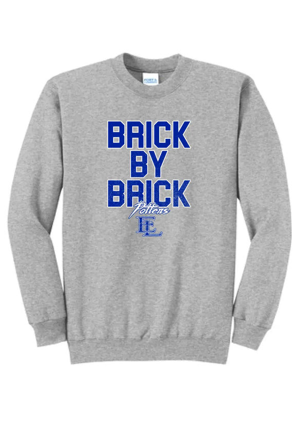 East Liverpool Potters Brick by Brick Core Fleece Crewneck Sweatshirt