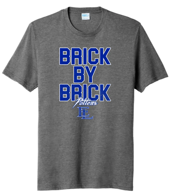 East Liverpool Potters Brick by Brick Tri-Blend Tee