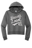 Beaver Local Script Distressed Women's V.I.T. Fleece Hoodie