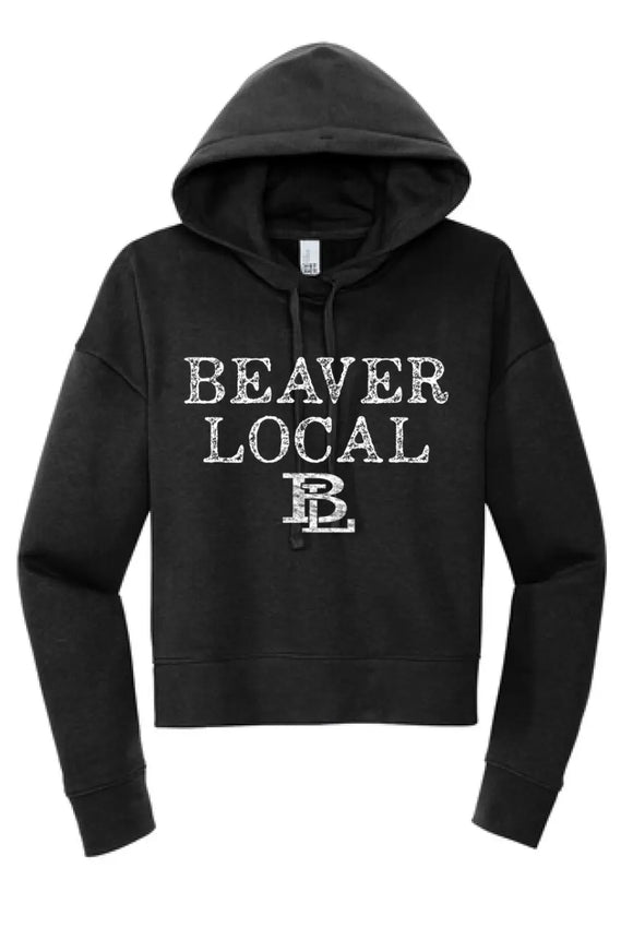 Beaver Local Distressed Women's V.I.T. Fleece Hoodie