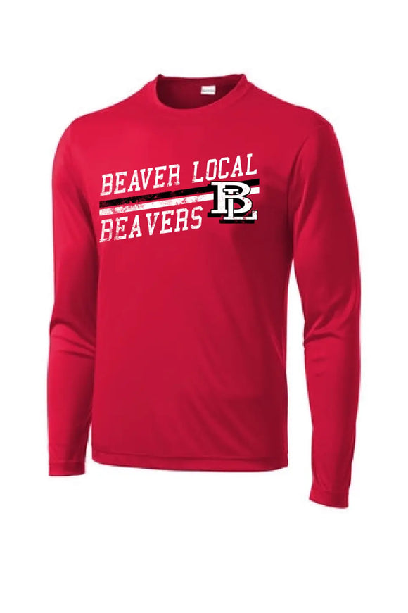 Beaver Local Rising Long Sleeve PosiCharge Competitor Tee