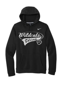 Edison Wildcats Tail Nike Club Fleece Pullover Hoodie
