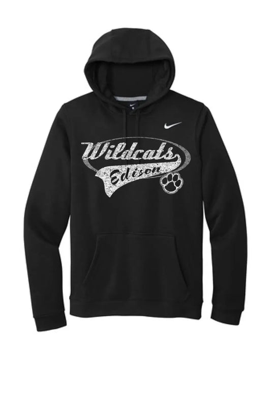Edison Wildcats Tail Nike Club Fleece Pullover Hoodie