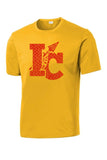 Indian Creek Distressed IC Text PosiCharge Competitor Tee