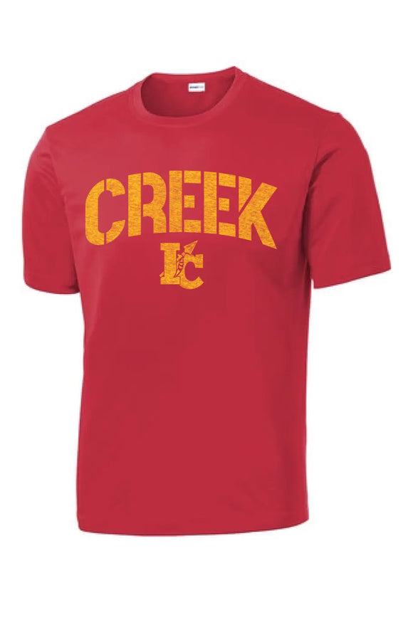 Indian Creek Distressed Stamp PosiCharge Competitor Tee