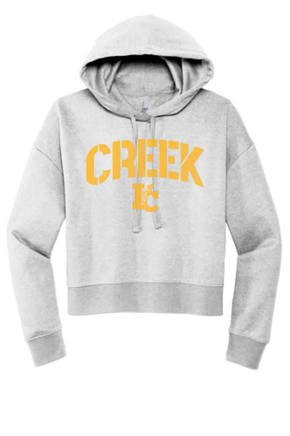 Indian Creek Distressed Stamp Women's V.I.T. Fleece Hoodie