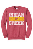 Indian Creek Distressed Block Core Fleece Crewneck Sweatshirt