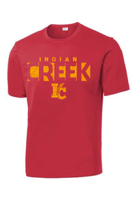 Indian Creek Distressed Background PosiCharge Competitor Tee