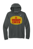 Indian Creek Distressed Badge Nike Club Fleece Pullover Hoodie