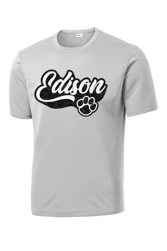 Edison Paw Script PosiCharge Competitor Tee