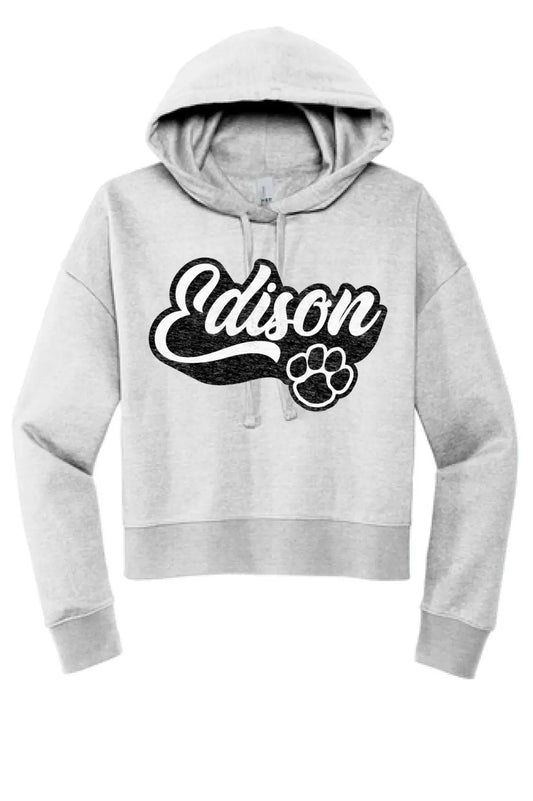 Edison Paw Script Women's V.I.T. Fleece Hoodie