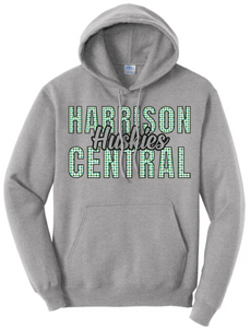 St. Patrick's Day- Harrison Central Core Fleece Pullover Hooded Sweatshirt