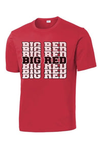 Steubenville Big Red Repeat Design PosiCharge Competitor Tee