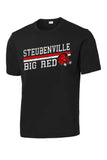 Steubenville Big Red Distressed Elevate PosiCharge Competitor Tee