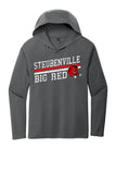 Steubenville Big Red Distressed Elevate Perfect Tri-Long Sleeve Hoodie