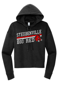 Steubenville Big Red Distressed Elevate Women's V.I.T. Fleece Hoodie