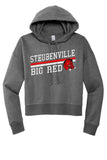 Steubenville Big Red Distressed Elevate Women's V.I.T. Fleece Hoodie