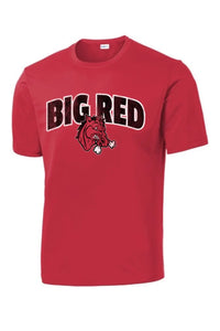 Steubenville Big Red Distressed Bold PosiCharge Competitor Tee