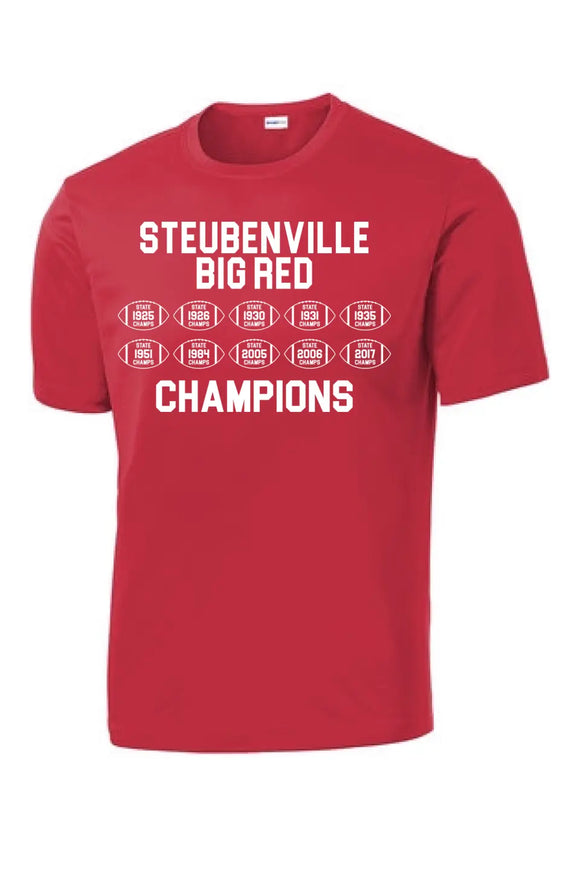 Steubenville Big Red Champions PosiCharge Competitor Tee