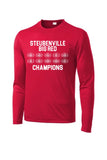 Steubenville Big Red Champions Long Sleeve PosiCharge Competitor Tee