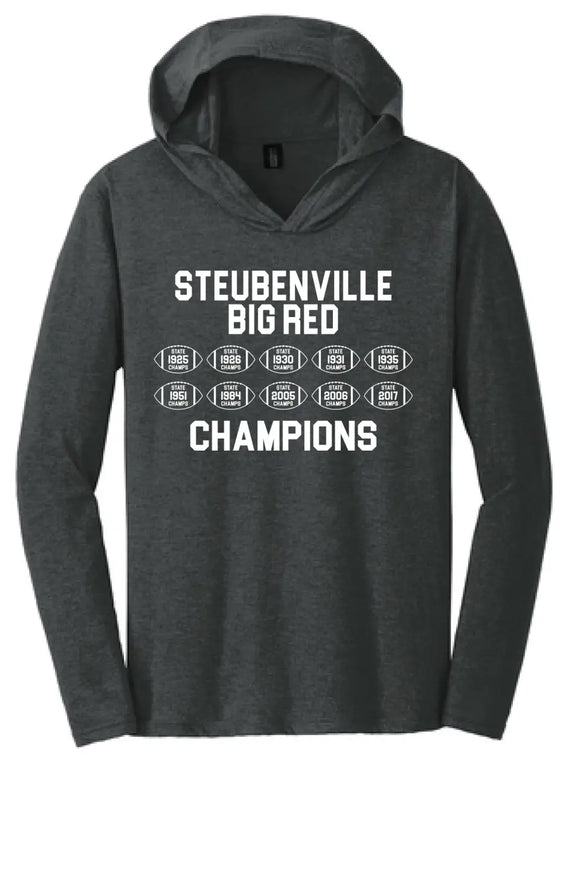 Steubenville Big Red Champions Perfect Tri-Long Sleeve Hoodie