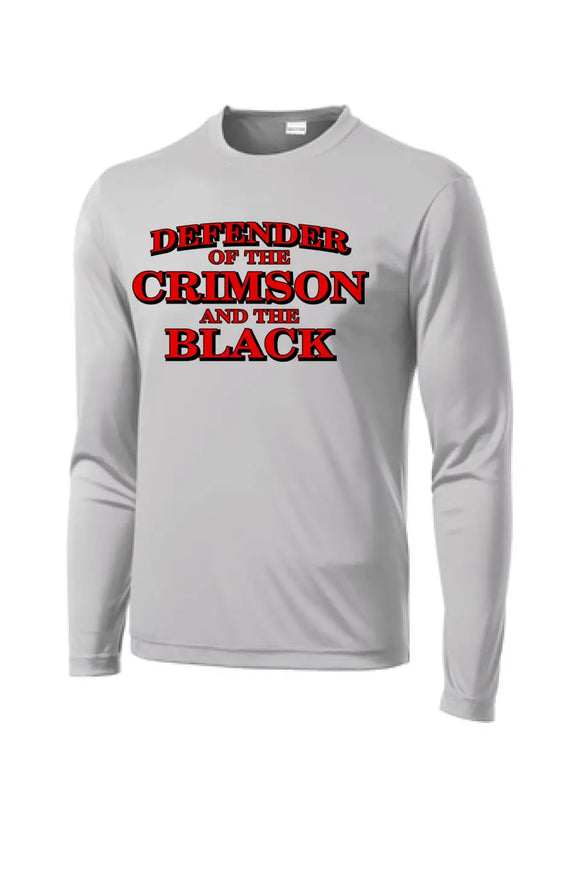 Steubenville Big Red Defenders of the Crimson and Black Long Sleeve PosiCharge Competitor Tee