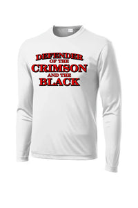 Steubenville Big Red Defenders of the Crimson and Black Long Sleeve PosiCharge Competitor Tee