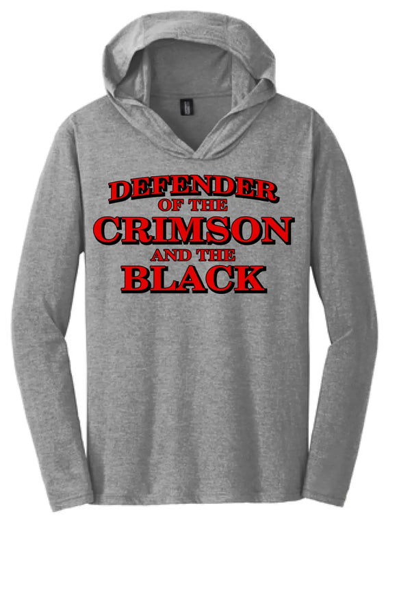 Steubenville Big Red Defenders of the Crimson and Black Perfect Tri-Long Sleeve Hoodie