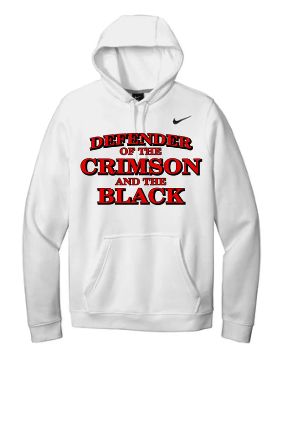 Steubenville Big Red Defenders of the Crimson and Black Nike Club Fleece Pullover Hoodie