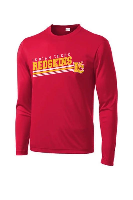 Indian Creek Distressed Elevate Long Sleeve PosiCharge Competitor Tee