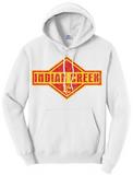 Indian Creek Distressed Flash Core Fleece Pullover Hooded Sweatshirt