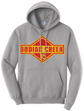 Indian Creek Distressed Flash Core Fleece Pullover Hooded Sweatshirt