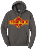 Indian Creek Distressed Flash Core Fleece Pullover Hooded Sweatshirt