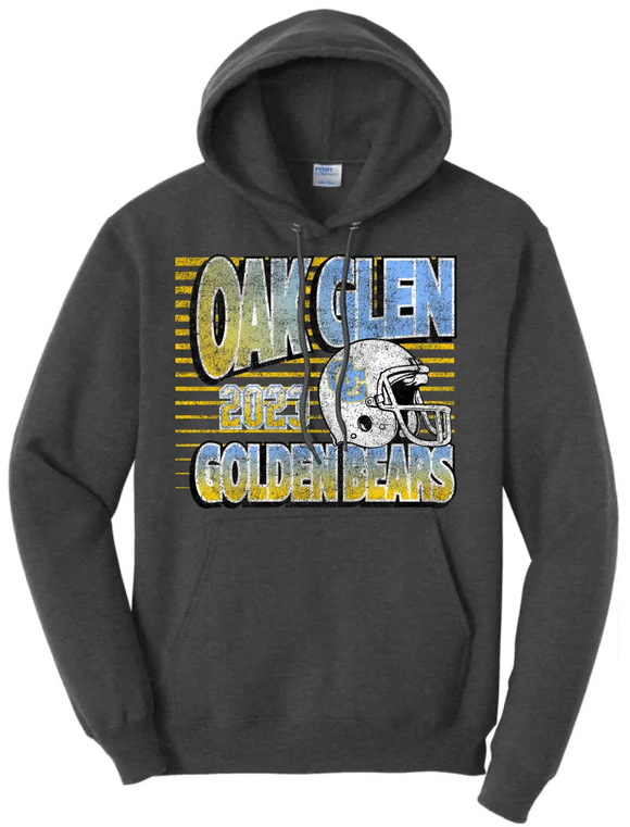 Oak Glen Football 2023 Core Fleece Pullover Hooded  Sweatshirt