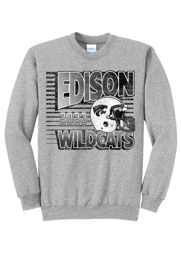 Edison Football 2023 Core Fleece Crewneck Sweatshirt