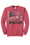 Steubenville Big Red Football 2023 Core Fleece Crewneck Sweatshirt