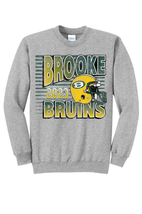 Brooke Football 2023 Core Fleece Crewneck Sweatshirt