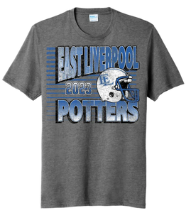 East Liverpool 2023 Football Youth Tri-Blend Tee