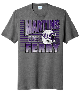 Martins Ferry 2023 Football Youth Tri-Blend Tee