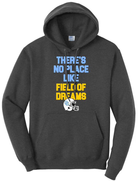 Oak Glen No Place Like Home Core Fleece Pullover Hooded Sweatshirt