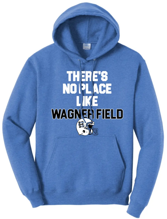 Harrison Central No Place Like Home Core Fleece Pullover Hooded Sweatshirt