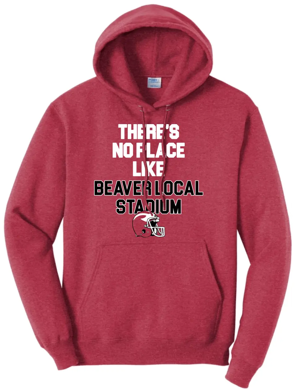 Beaver Local No Place Like Home Core Fleece Pullover Hooded Sweatshirt