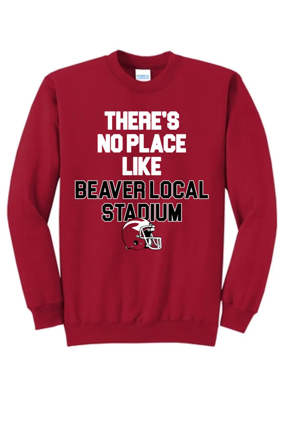 Beaver Local No Place Like Home Core Fleece Crewneck Sweatshirt